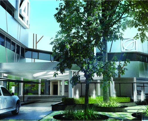 Facade and Landscape Improvement, Bldg. 4 Bangchak Petroleum PCL.
